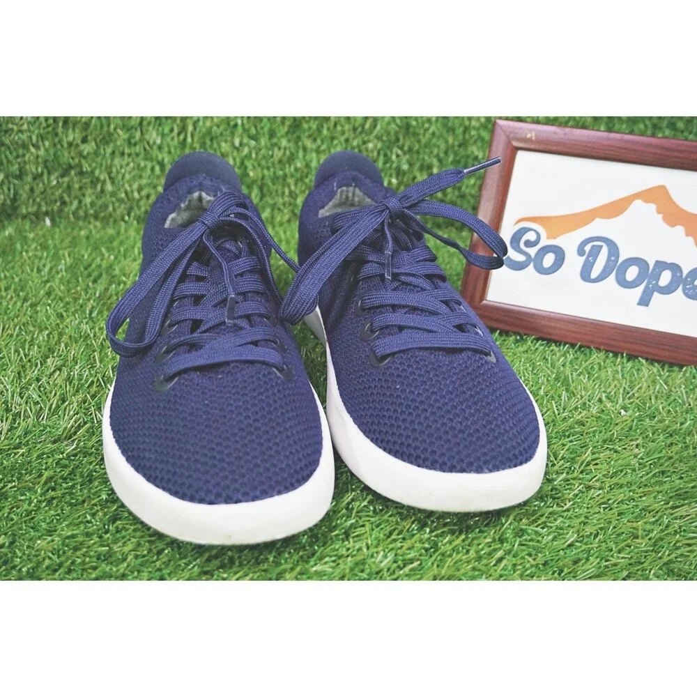 Allbird Navy Blue Sneakers - Men's Size 8